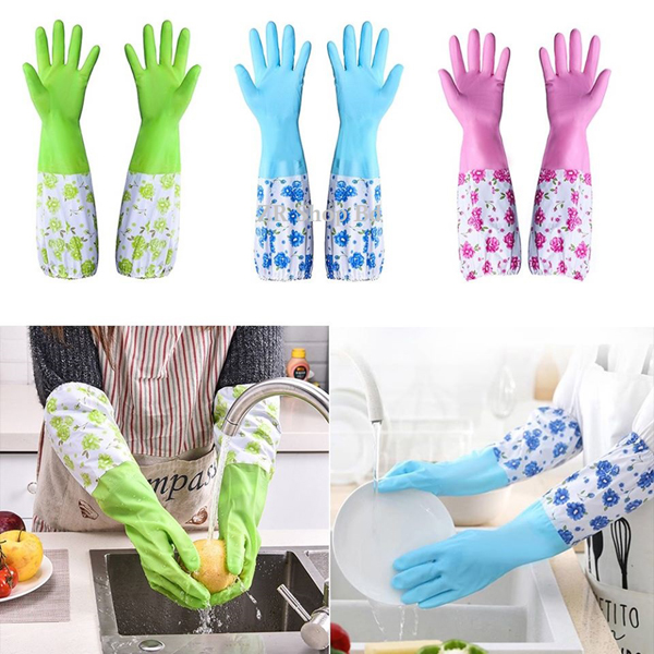 (২ জোড়া=8 পিস)kitchen gloves for washing dishes